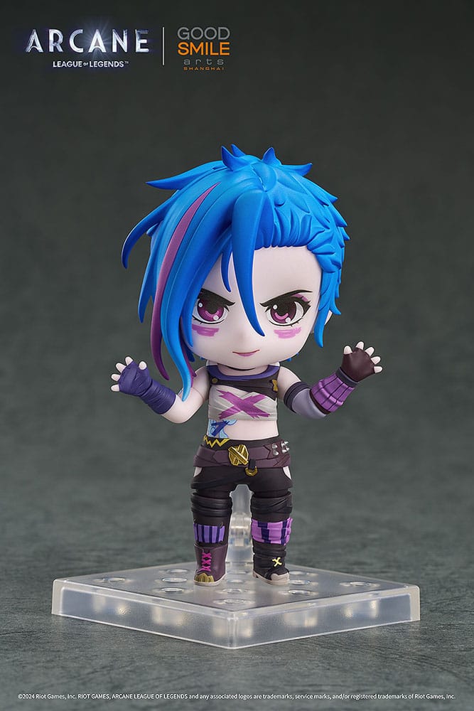 Arcane Nendoroid Jinx Arcane Ver. 10cm Action Figure
